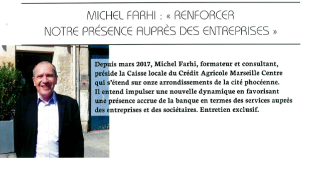 Michel Farhi Le Mag Eté 2017