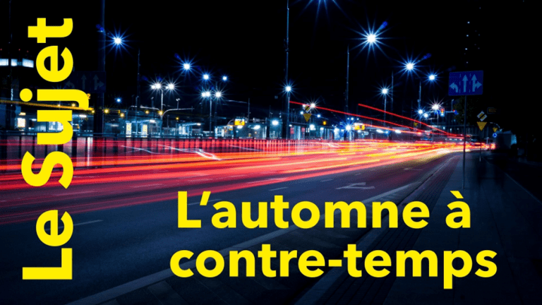 L’automne à contre-temps
